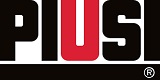Piusi Puna-musta PIUSI-yhtiön logo.